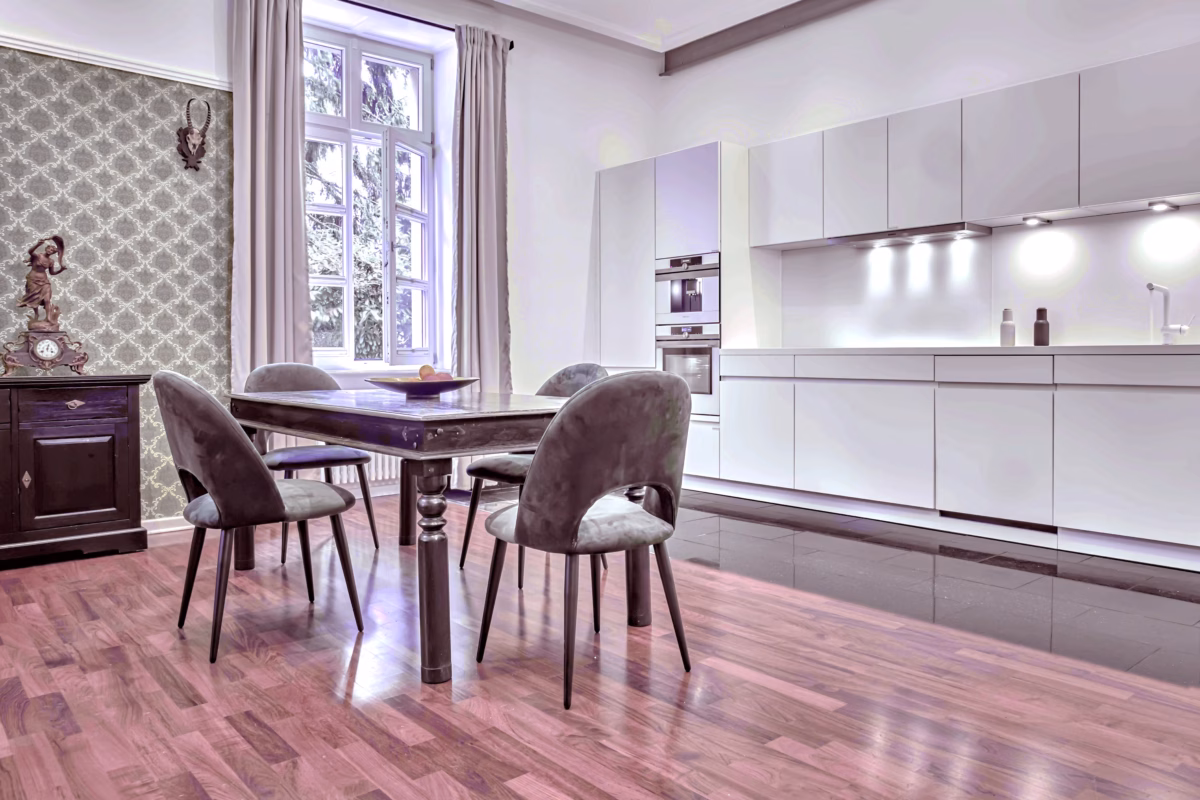 Fully equipped kitchen for Long-Term Stay in Heidelberg