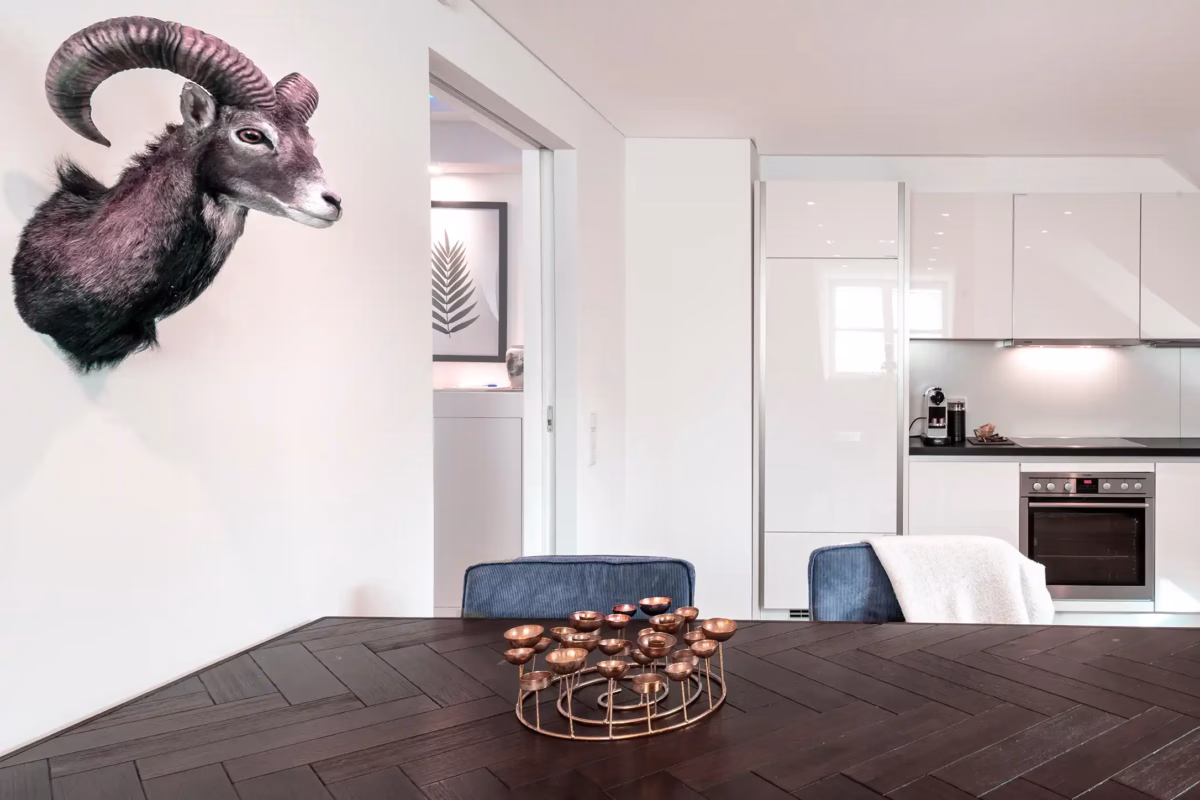 Executive Suite with kitchen detail