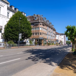 The Atos Heidelberg is only a few minutes away.