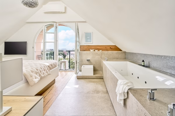 Penthouse Royal medical travel accommodation Heidelberg